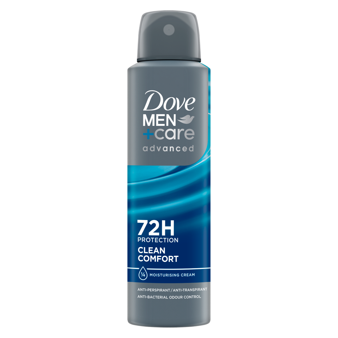 DOVE ANT/PERS MEN+CARE SPRAY CLEAN SOFT 150ML